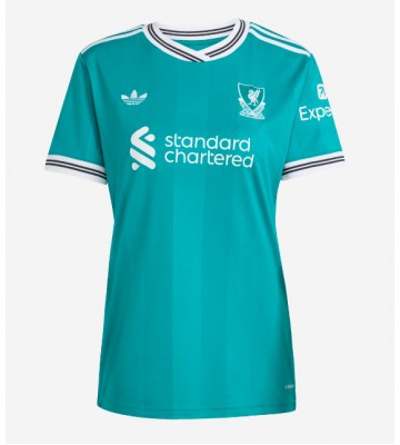 Liverpool Virgil van Dijk #4 Tredjetrøje Dame 2025-26 Kortærmet
